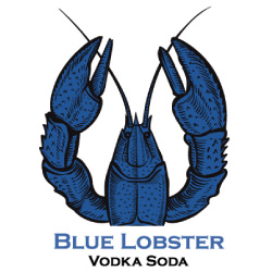 Blue Lobster Vodka Soda